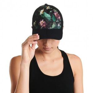 In Search Of Oiselle Moody Floral Trucker Cap 🧢